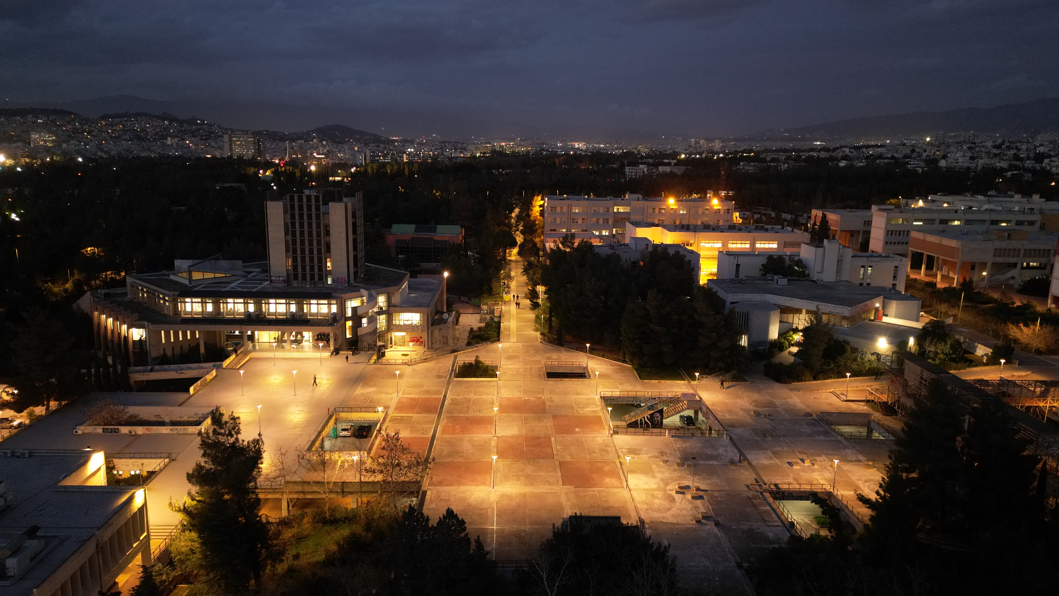 NTUA Night View