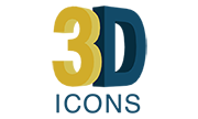 3D-ICONS logo